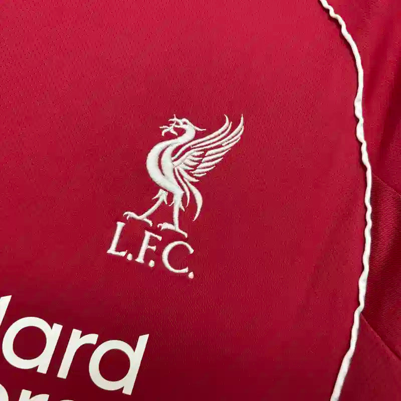 Camisa Liverpool 25/26 Home - (Torcedor) Manga Longa