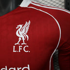 Camisa Liverpool 25/26 Home - (Jogador) Manga Longa