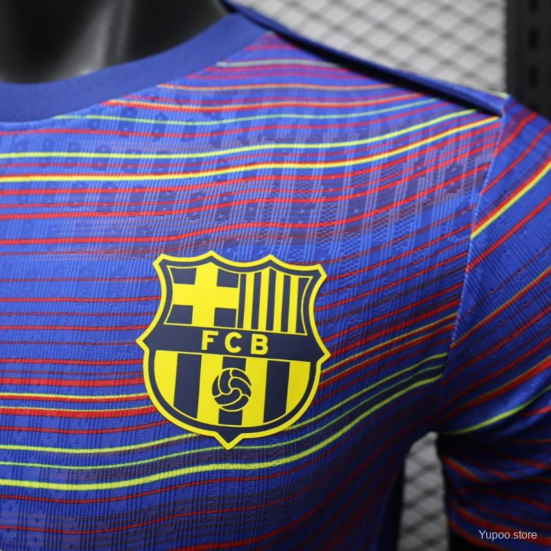 Camisa Barcelona 25/26 Pré-Jogo Home - (Jogador)