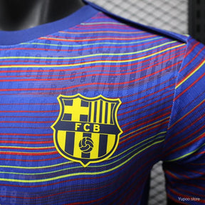 Camisa Barcelona 25/26 Pré-Jogo Home - (Jogador)