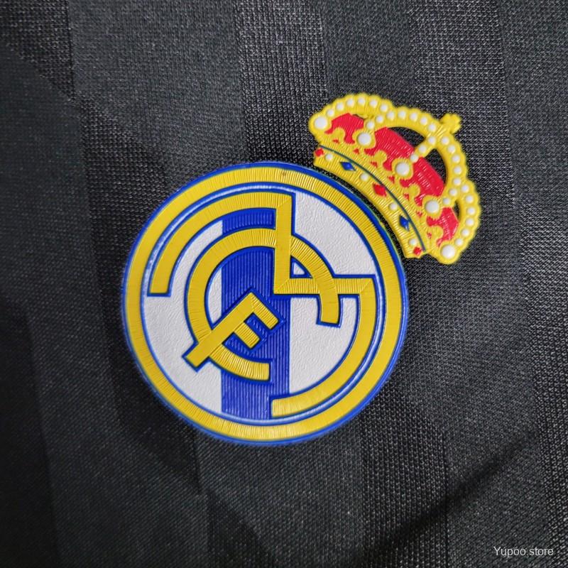 Camisa Real Madrid 11/12 Away - (Retrô) Manga Longa