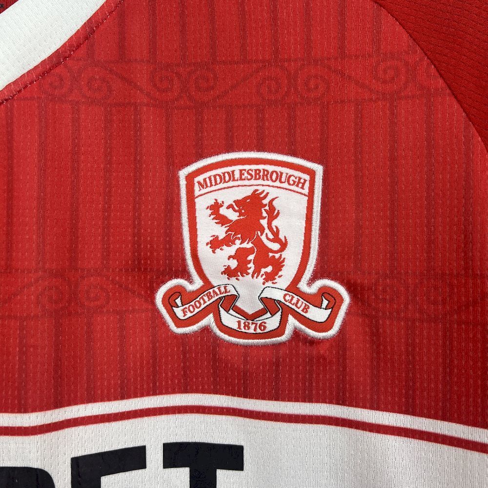 Camisa Middlesbrough 25/26 Home - (Torcedor)