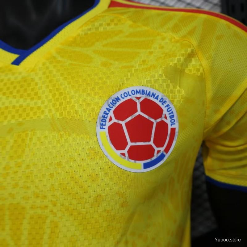 Camisa Colômbia 2026 Home - (Jogador)