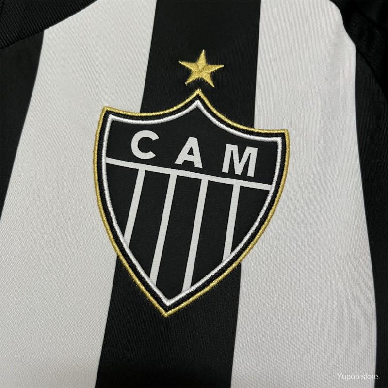 Camisa Atlético-MG 2025 Home (Com Patrocínio) - (Feminina)