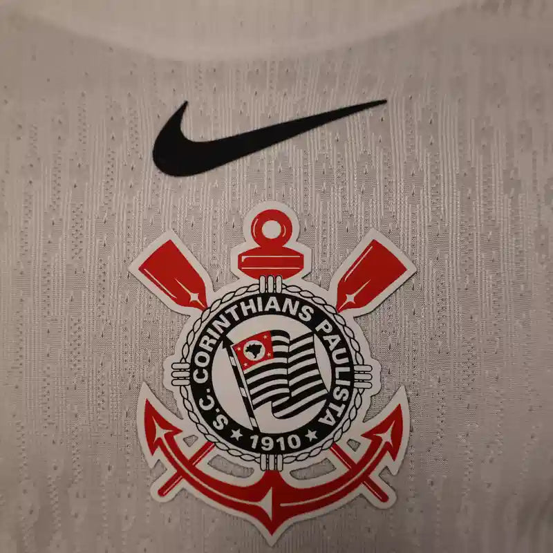 Camisa Corinthians 2025 Home (Todos os Patrocínios) - (Jogador)
