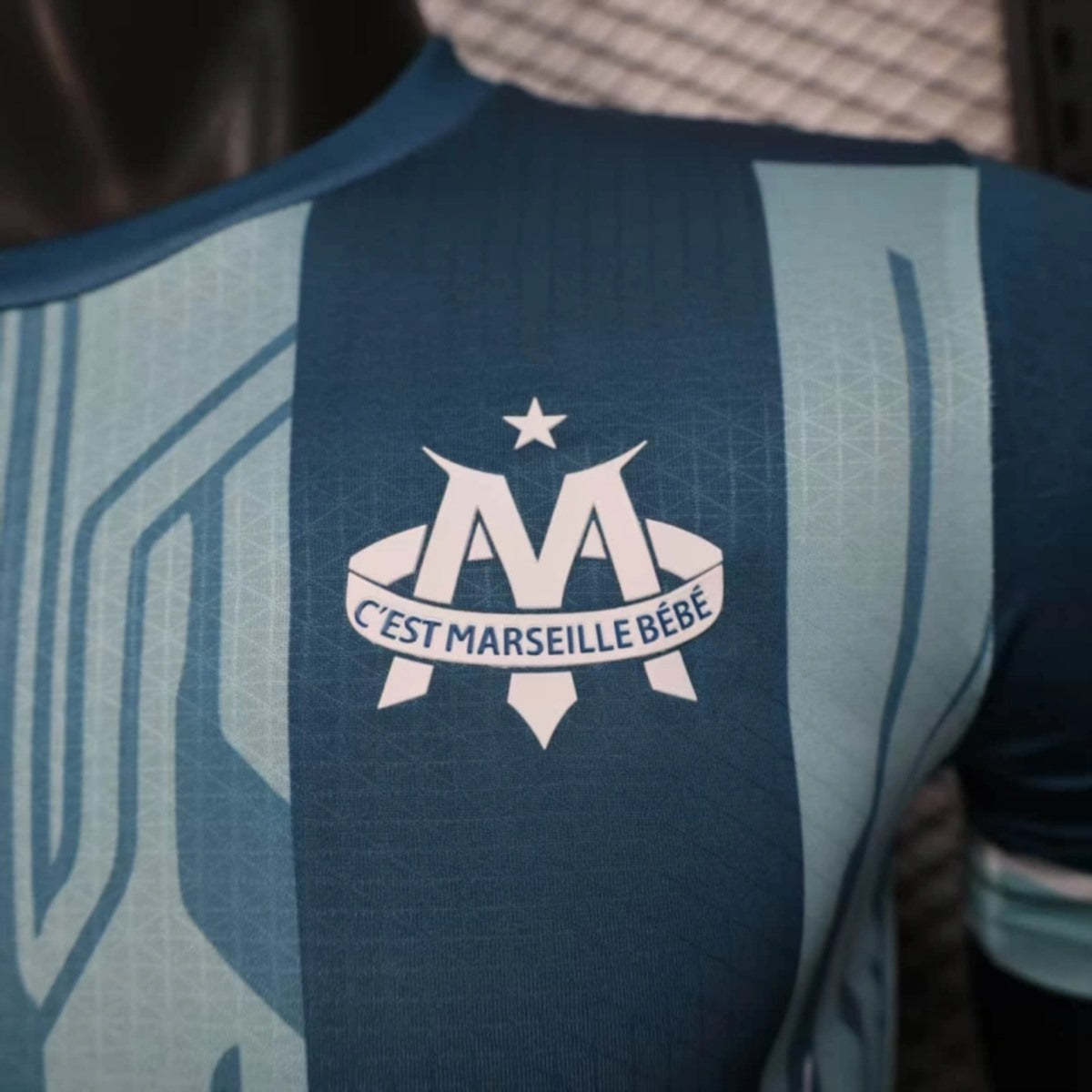 Camisa Olympique de Marseille 25/26 Edição Blue Joint - (Jogador)