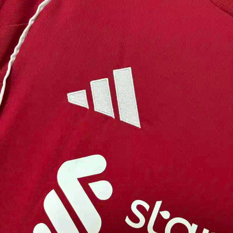 Camisa Liverpool 25/26 Home - (Torcedor) Manga Longa