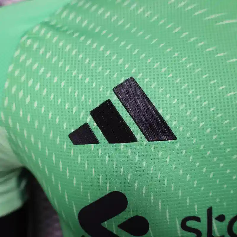 Camisa Liverpool 25/26 Goleiro Home - (Jogador)