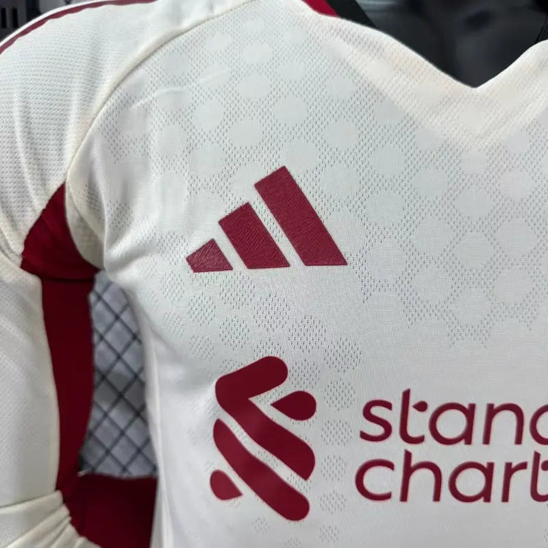 Camisa Liverpool 25/26 Away - (Jogador) Manga Longa