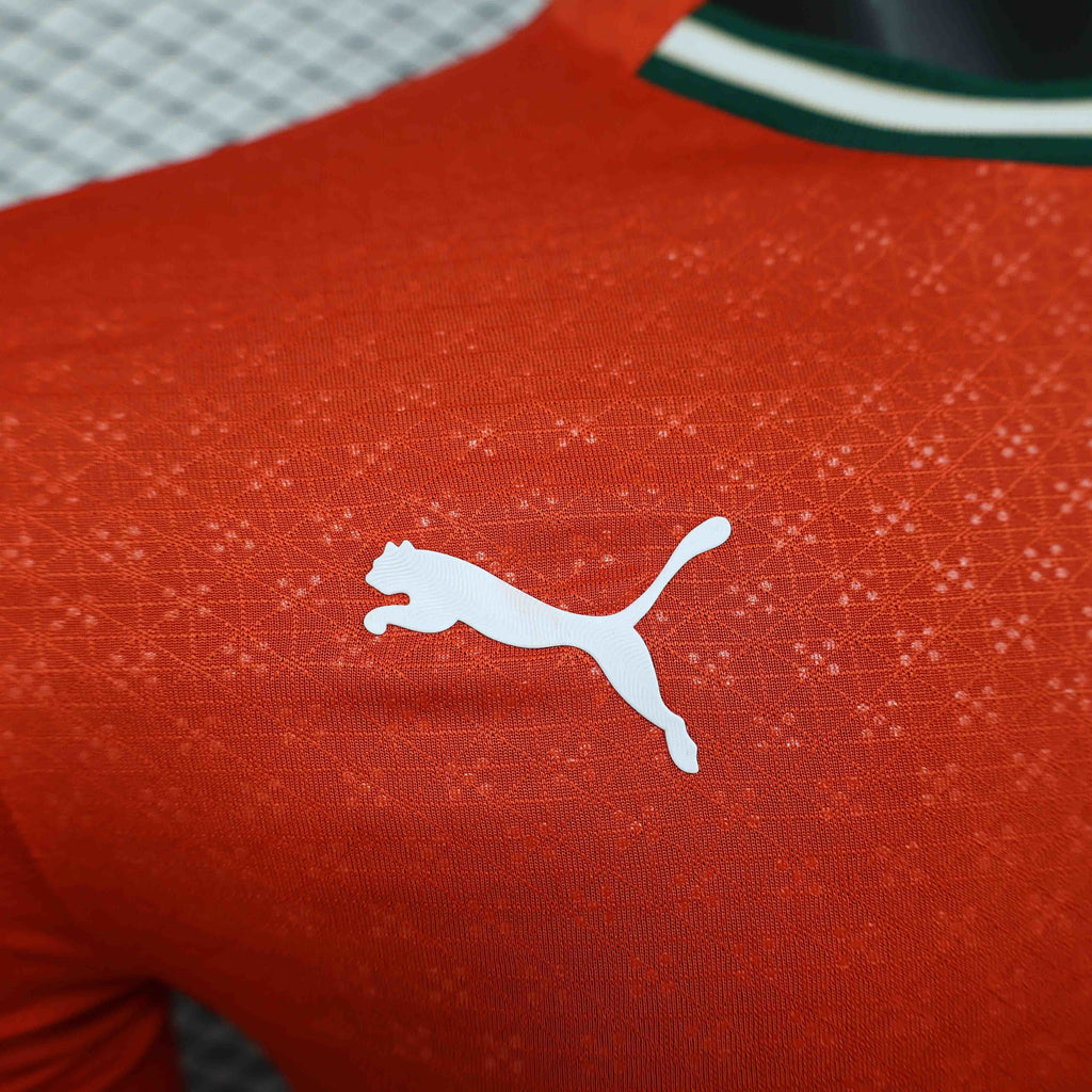 Camisa Portugal 2025 Home - (Jogador) Manga Longa