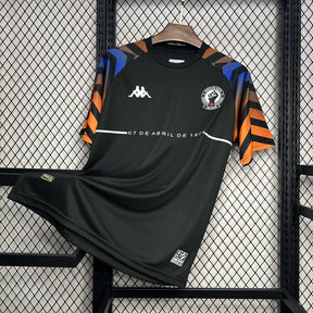Camisa Vasco Da Gama Warm-up Black 24/25 - Kappa (Torcedor) Masculina