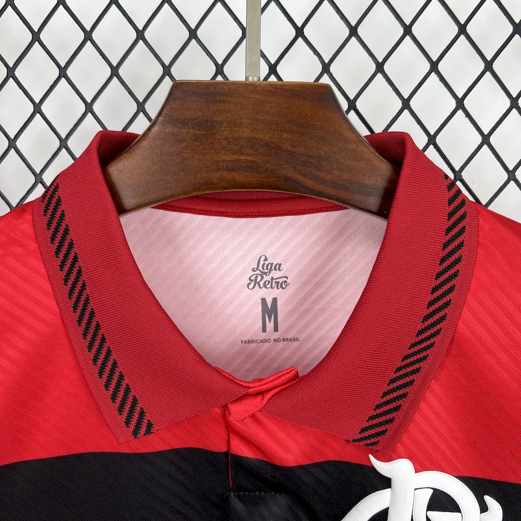 Camisa Flamengo Lifestyler (Retrô) 25/26 - Adidas (Torcedor) Masculina