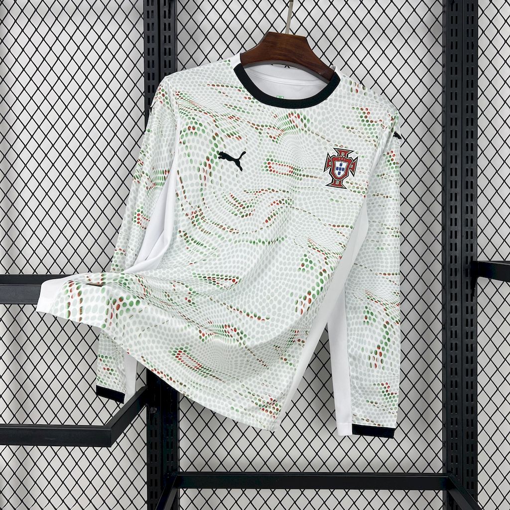 Camisa Portugal Away Manga comprida 25/26 - (Torcedor) Masculina