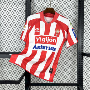 Camisa Sporting De Gijon Home 08/09  - Versão (Retrô)