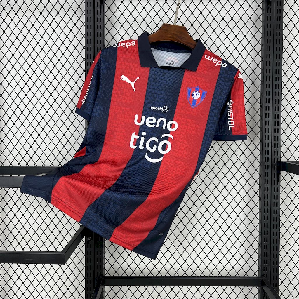 Camisa Cerro Porteño Home 25/26 - (Torcedor) Masculina