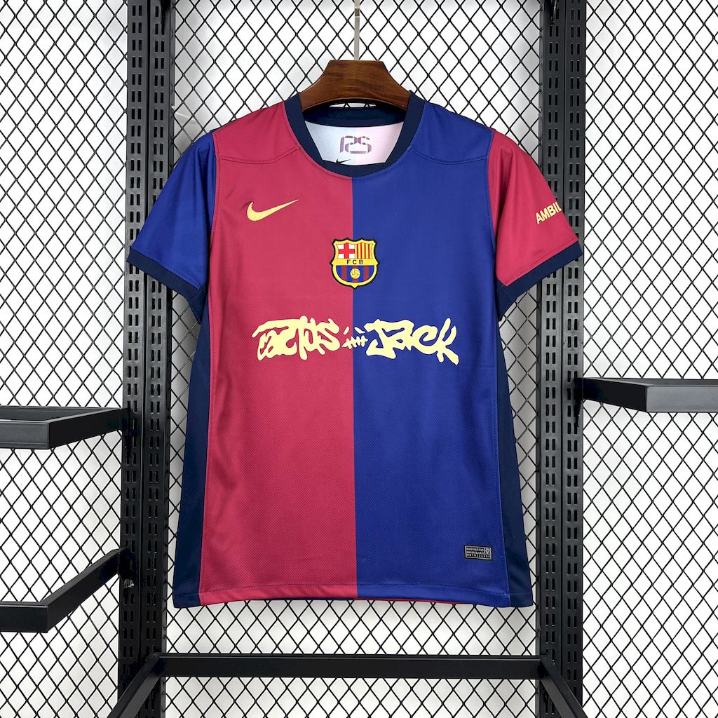 Camisa Barcelona 24/25 Home (Cactus Jack) - (Torcedor)