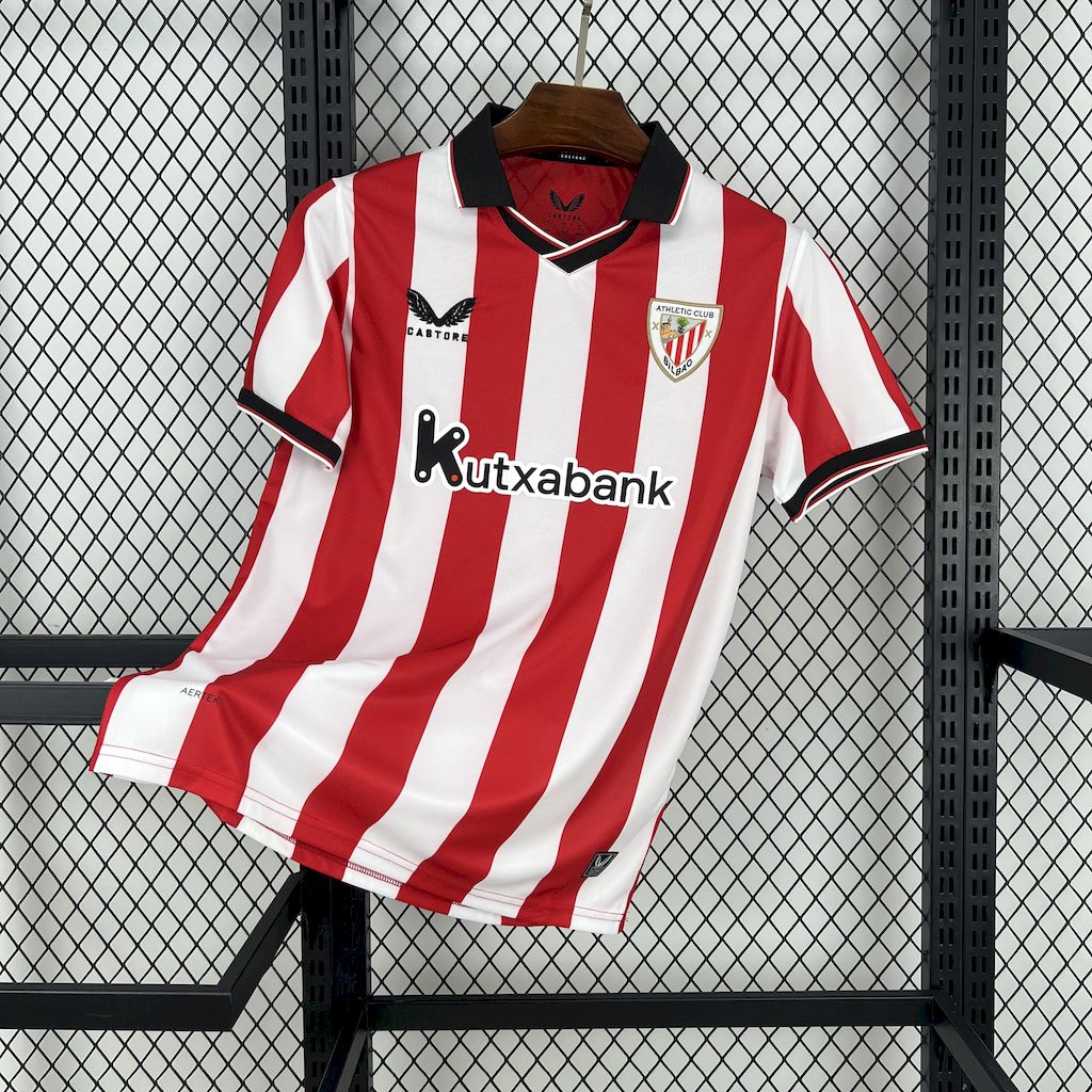 Camisa Athletic Bilbao Home 25/26 - Versão (Torcedor) Masculina