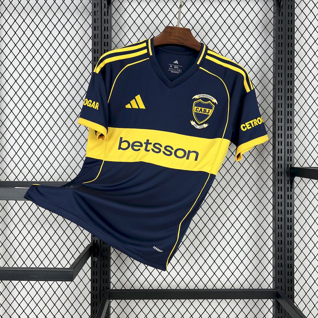 Camisa Boca Juniors Aniversário De 120 Anos 25/26 - Versão (Torcedor) Masculina