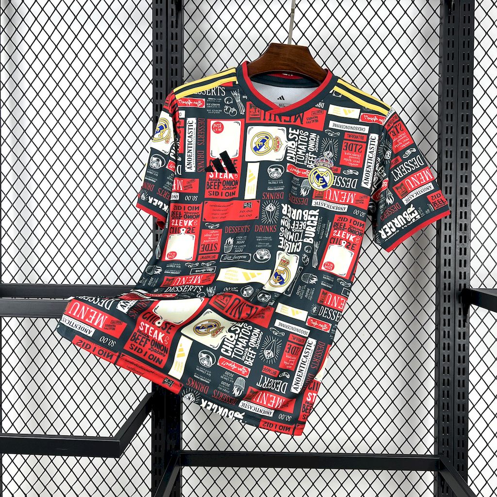 Camisa Real Madrid Doodle Board 25/26 - (Torcedor) Masculina