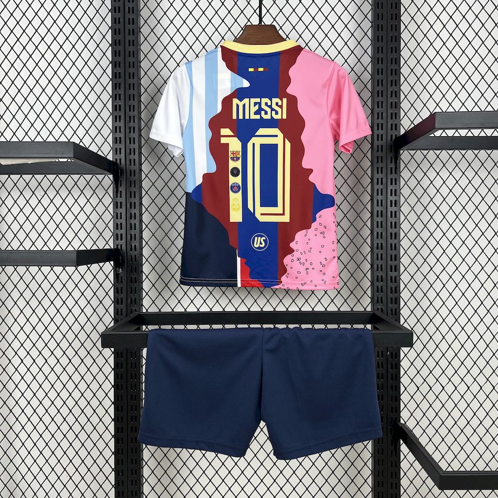 Kit Infantil Lionel Messi 25/26 All Clubs Mix
