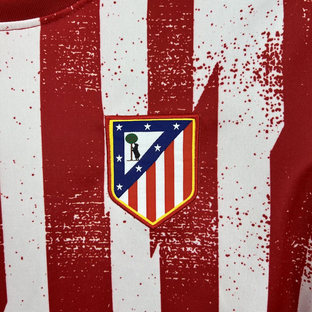 Camisa Atlético De Madrid Treino Manga Longa 25/26 - (Torcedor) Masculina