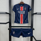 Kit Infantil PSG 24/25 Home (Com Estrelas)