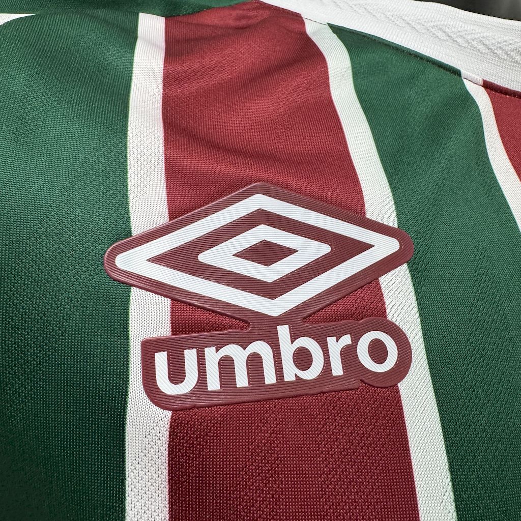 Camisa Fluminense 2025 Home (Com Patrocínio) - (Jogador)