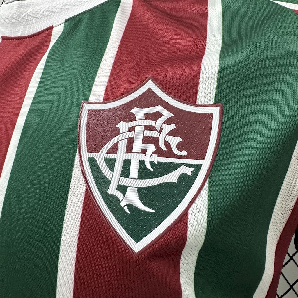 Camisa Fluminense 2025 Home (Com Patrocínio) - (Jogador)