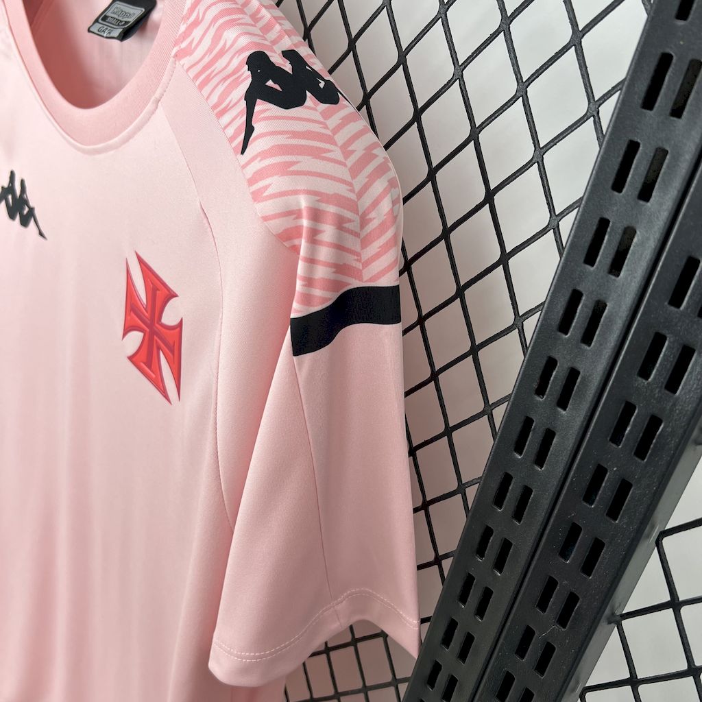 Camisa Vasco Da Gama Rosa Edição-Especial 24/25 - Kappa (Torcedor) Masculina