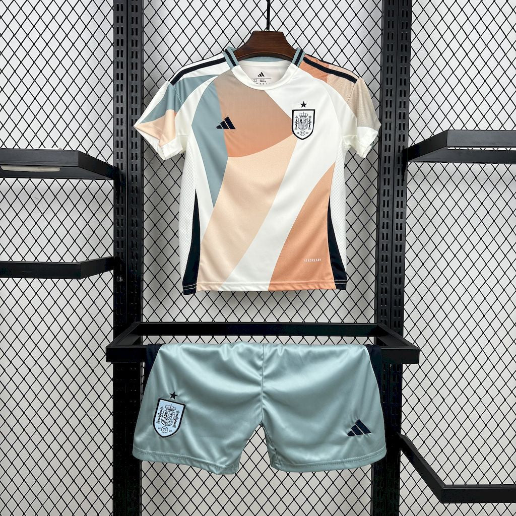 Kit Infantil Espanha Feminino 2025 Away