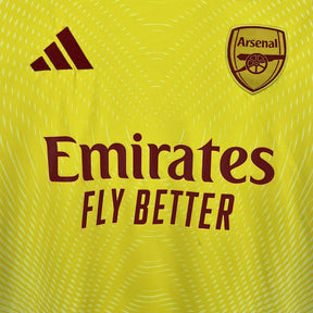 Camisa Arsenal Goleiro Amarela 25/26 - (Torcedor) Masculina