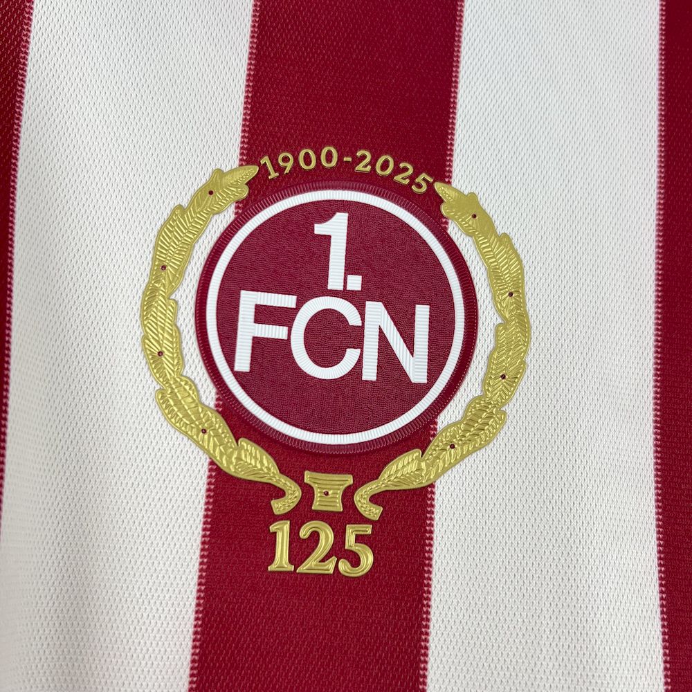 Camisa 1. FC Nürnberg 24/25 Aniversário 125 Anos - (Torcedor)