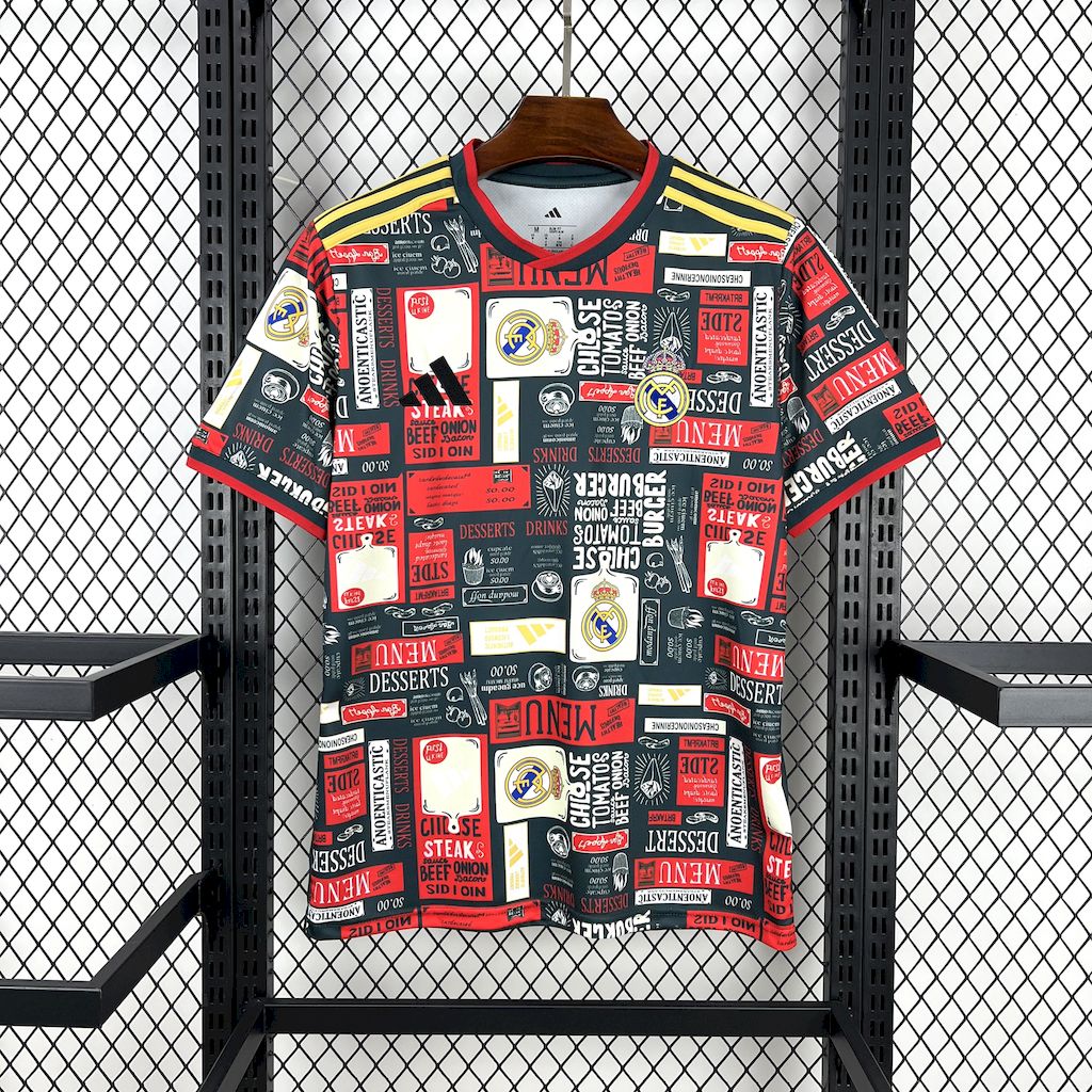 Camisa Real Madrid Doodle Board 25/26 - (Torcedor) Masculina