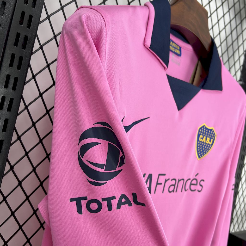 Camisa Boca Juniors Away 13/14 - Versão (Retrô) Manga Comprida
