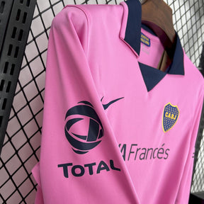 Camisa Boca Juniors Away 13/14 - Versão (Retrô) Manga Comprida