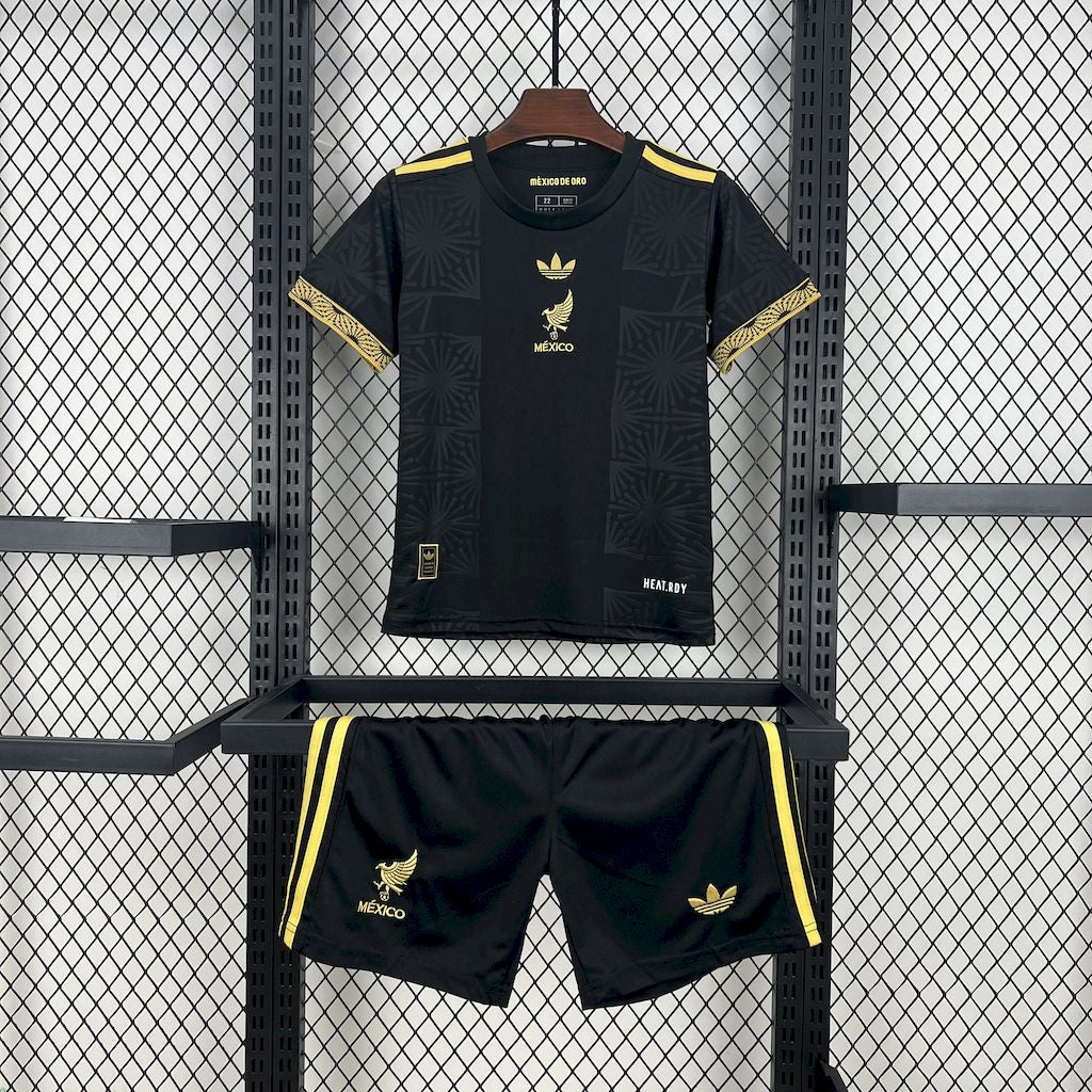 Kit Infantil México 2025 Home Copa Ouro