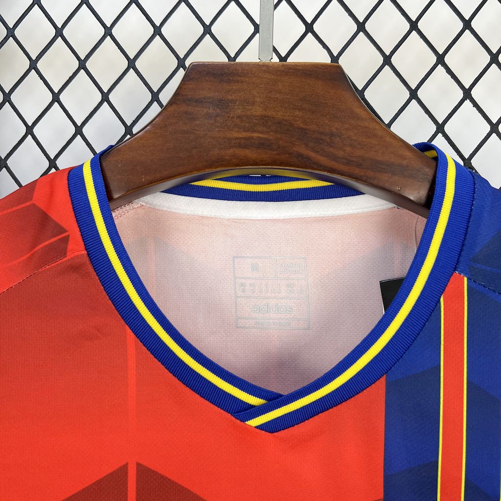 Camisa Espanha Home - Euro Fem 25/26 - (Torcedor) Masculina