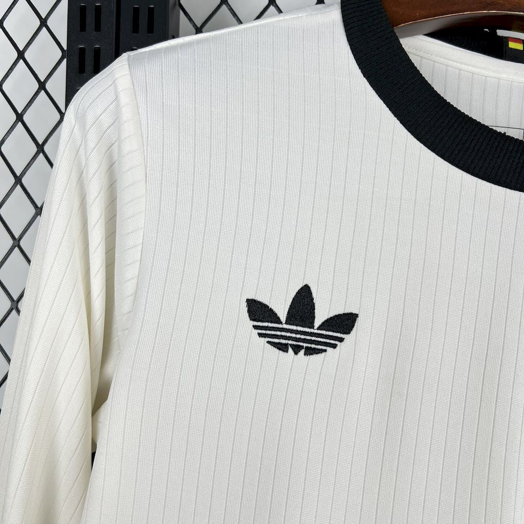 Camisa Alemanha 2025 Aniversário 125 Anos - (Torcedor) Manga Longa