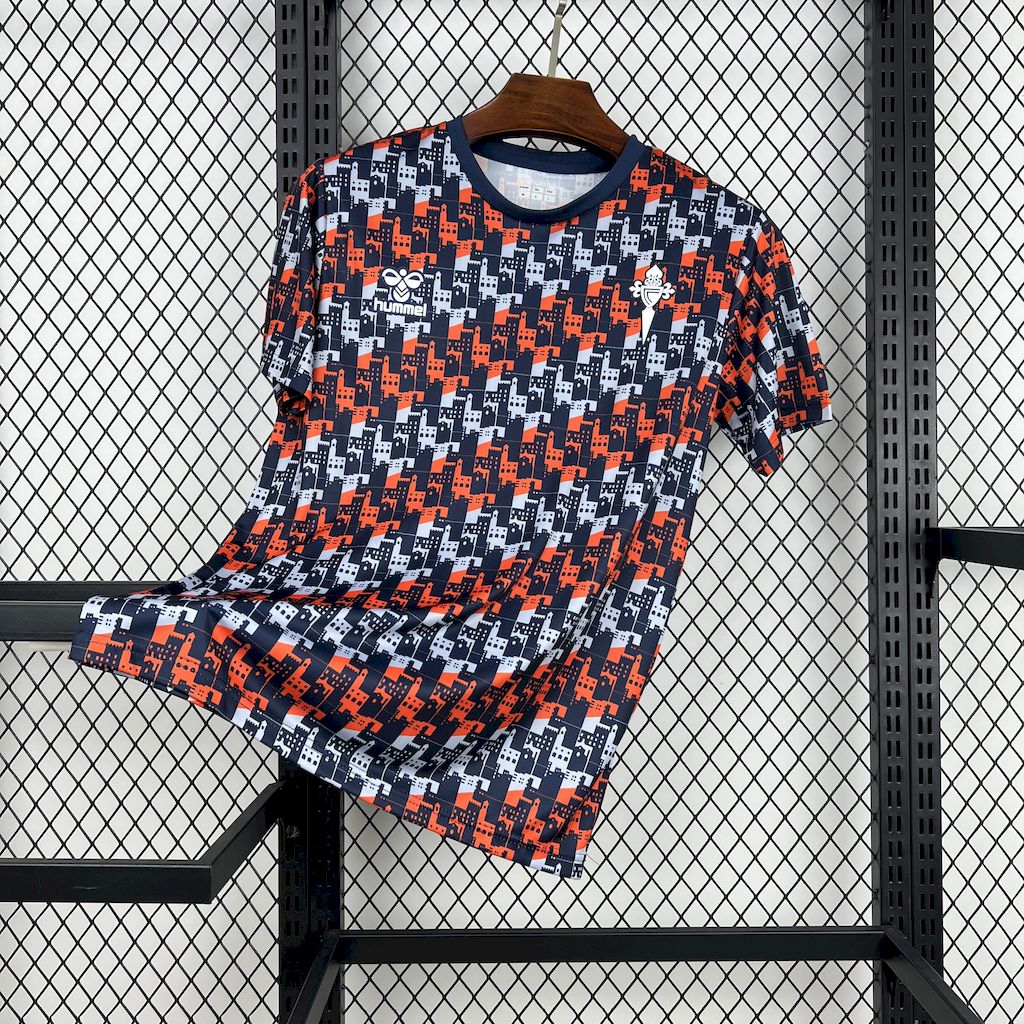 Camisa Celta De Vigo Pré-Jogo 24/25 - (Torcedor) Masculina