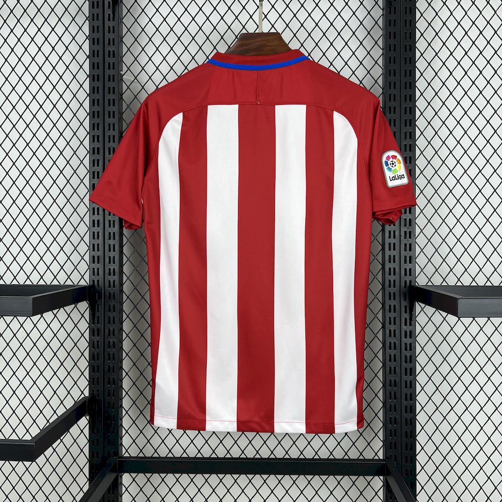 Camisa Atlético De Madrid Home 16/17  - Versão (Retrô)