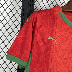 Camisa Marrocos Home 24/25 - (Torcedor) Masculina