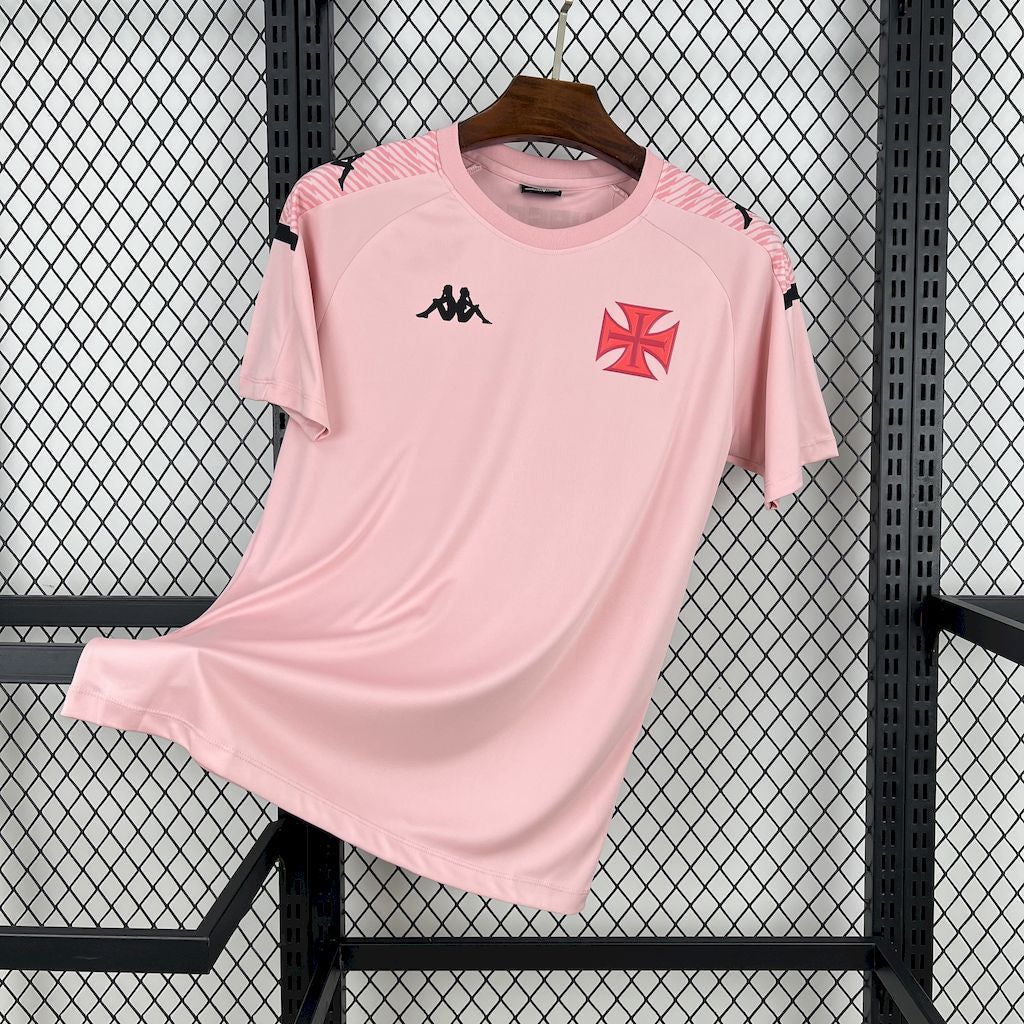 Camisa Vasco Da Gama Rosa Edição-Especial 24/25 - Kappa (Torcedor) Masculina