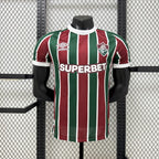 Camisa Fluminense 2025 Home (Com Patrocínio) - (Jogador)