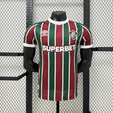 Camisa Fluminense 2025 Home (Com Patrocínio) - (Jogador)