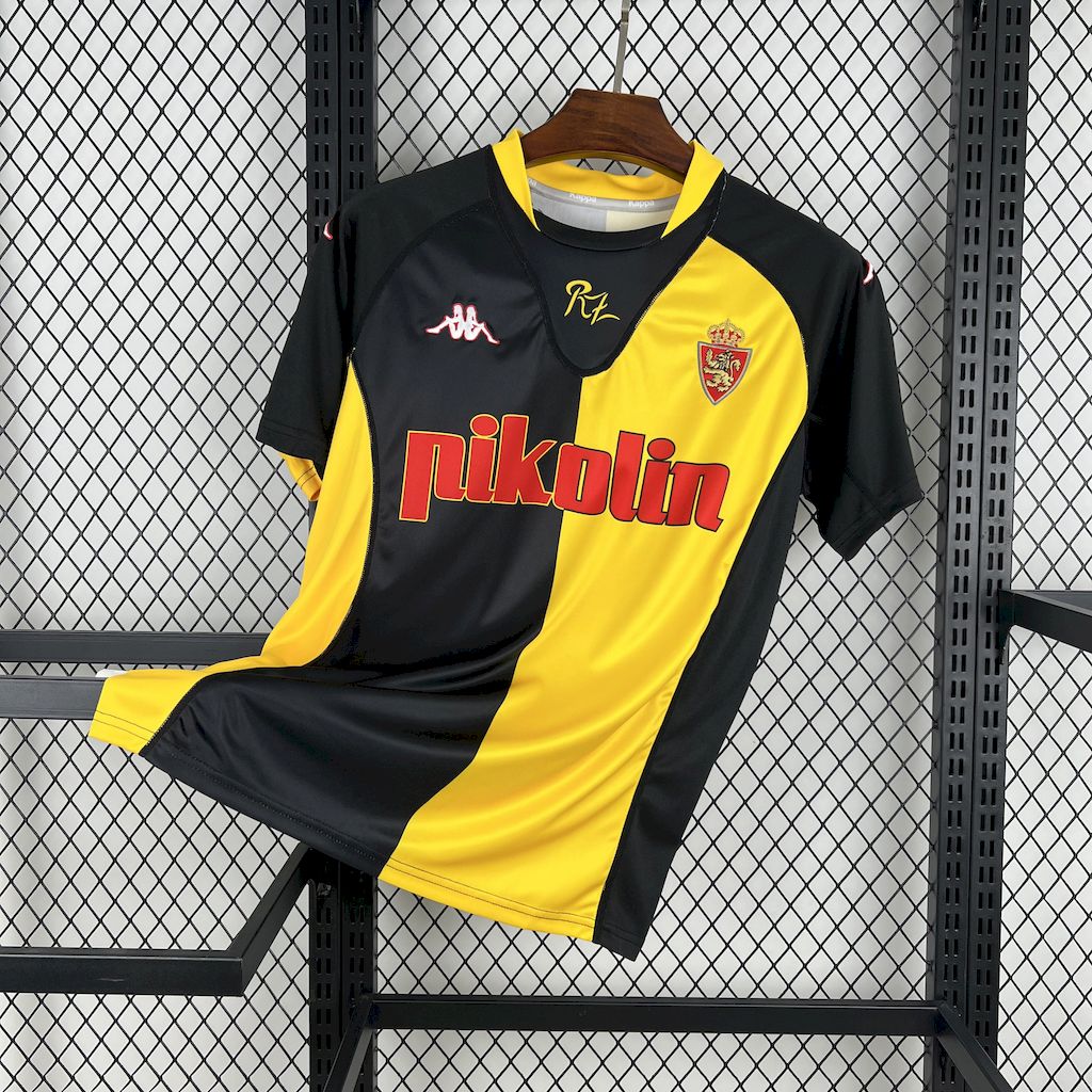 Camisa Real Zaragoza Away 01/02 - Versão (Retrô)