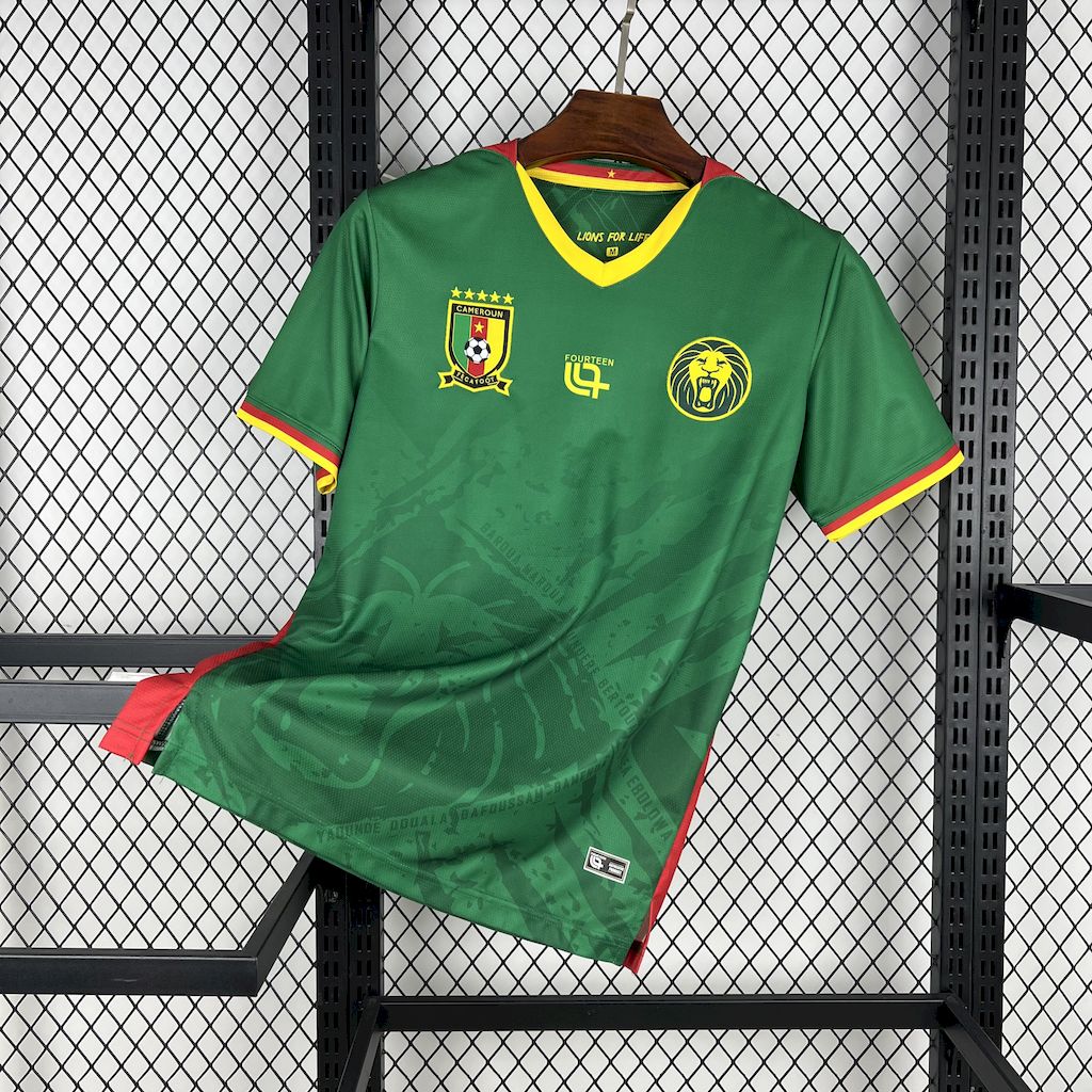 Camisa Camarões Home 25/26 - (Torcedor) Masculina