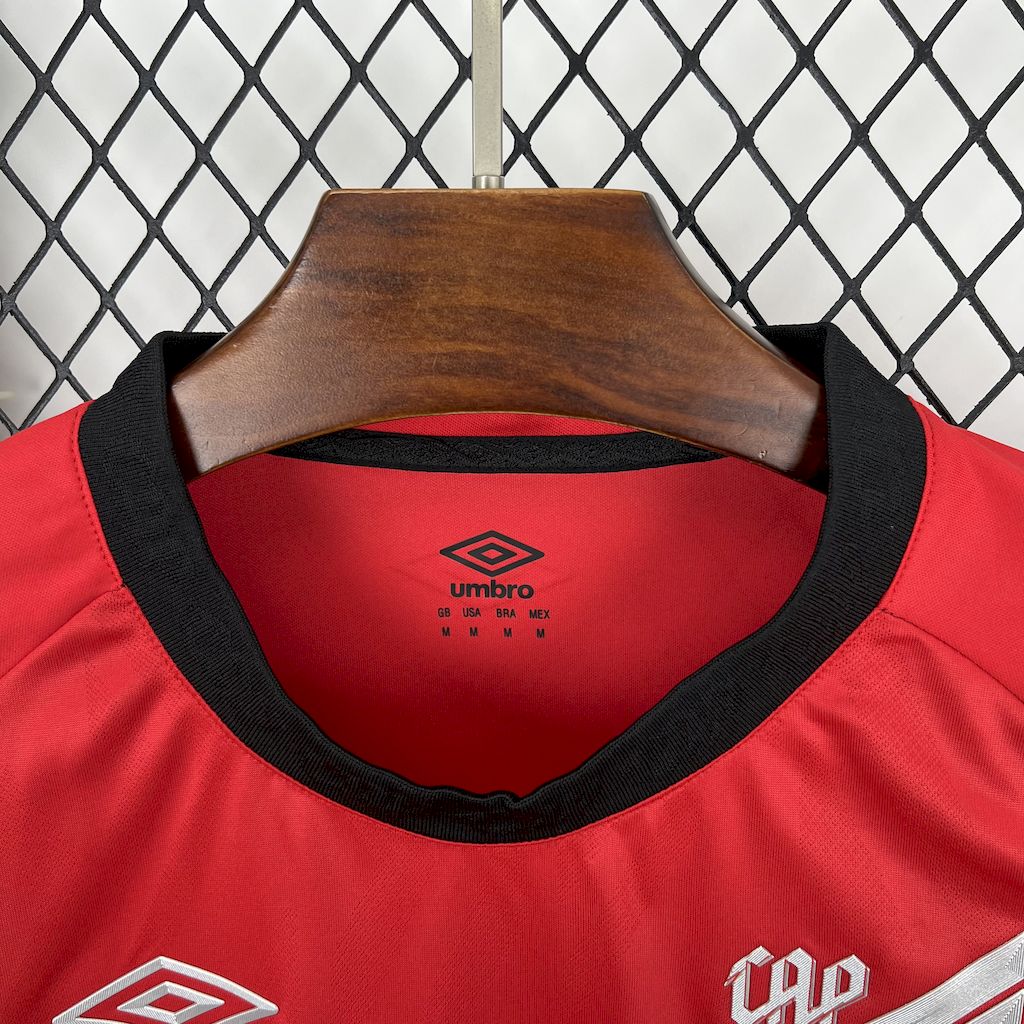 Camisa Athletico-PR Home 25/26 - Versão (Torcedor) Masculina