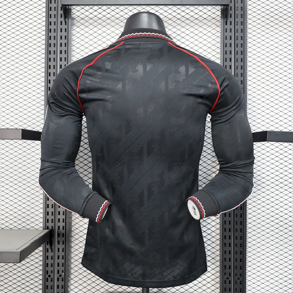 Camisa Manchester United Edição-Especial Adidas 25/26 - Versão (Jogador) Manga Comprida