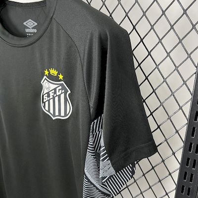 Camisa Santos Goleiro-Black 25/26 - Versão (Torcedor) Masculina