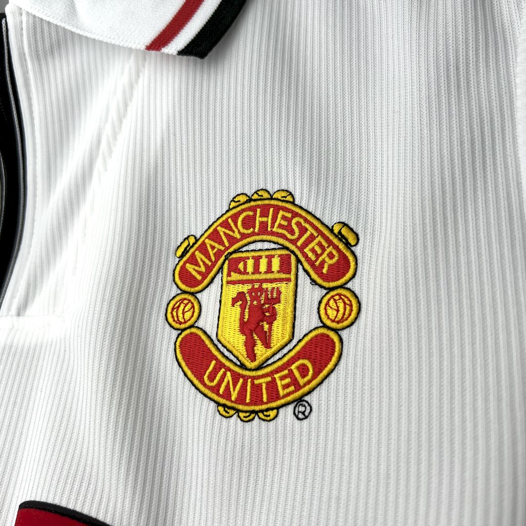 Camisa Manchester united Branca 98/99 - Versão (Retrô)